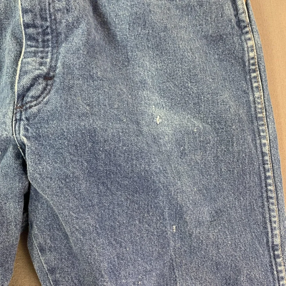 Vintage Wrangler Cowboy Cut Jeans Mens 38x32‎ Blue Denim 13MWZ USA Workwear